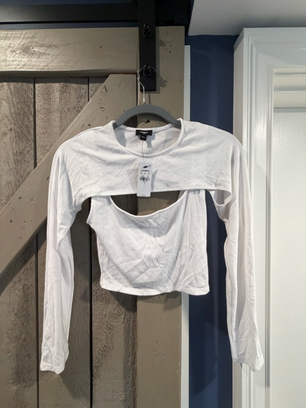 NWT Express Ribbed Shrug & Tank - Picture 1 of 5